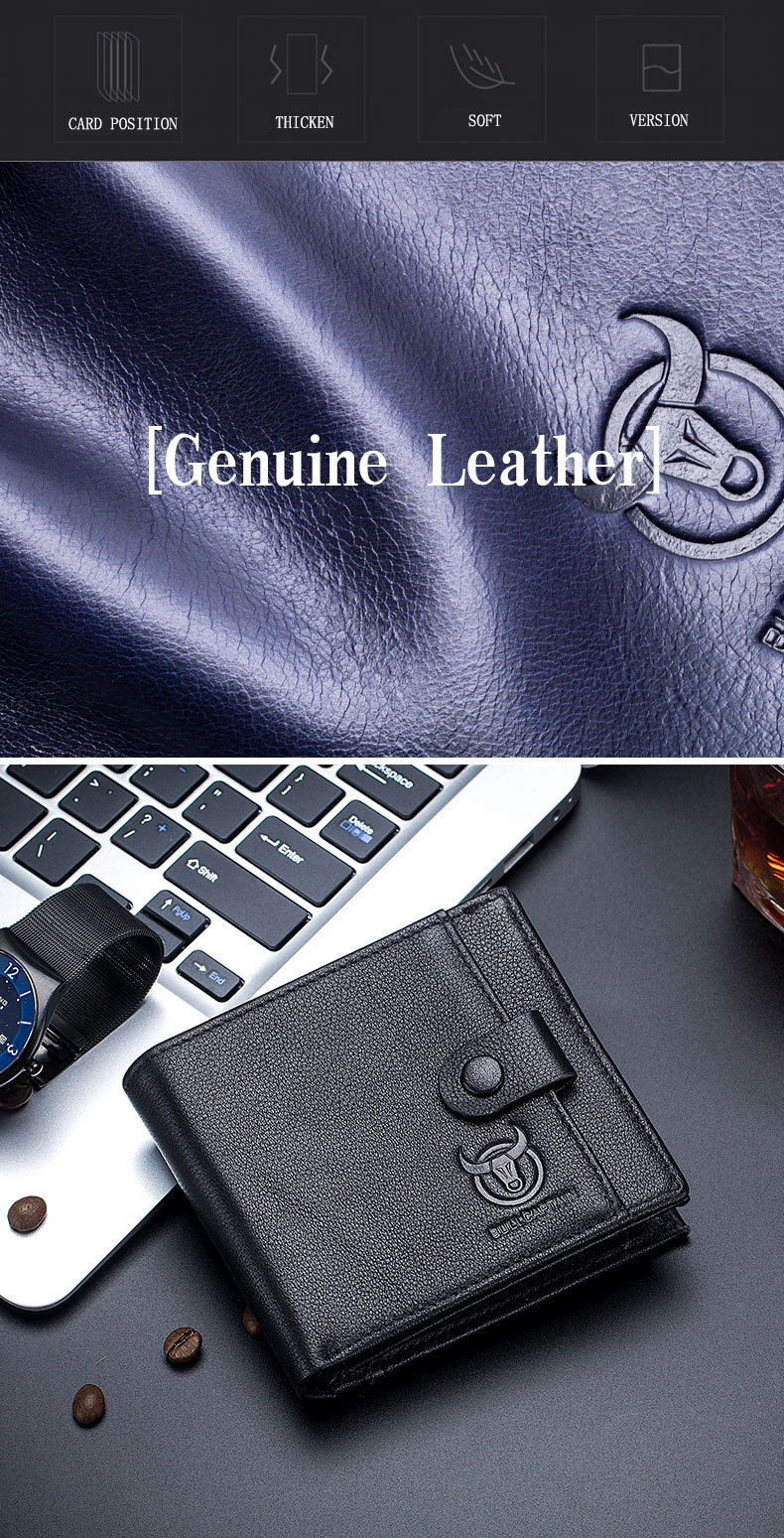 BULLCAPTAIN-Genuine-Leather-Men-Short-Wallet-Casual-Business-Clutch-Male-Coin-Purse-Hasp-Zipper-Card-2020347