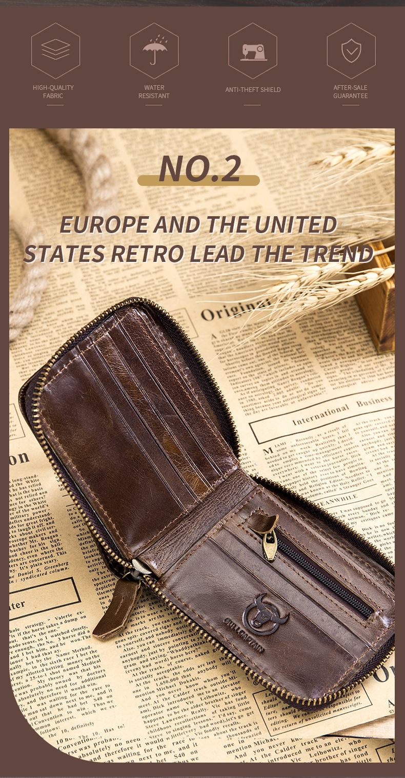 BULLCAPTAIN-Genuine-Leather-Zipper-Men-Wallets-Multi-Card-Slot-ID-Card-Mini-Holder-Bags-Bussiness-Ca-2019224