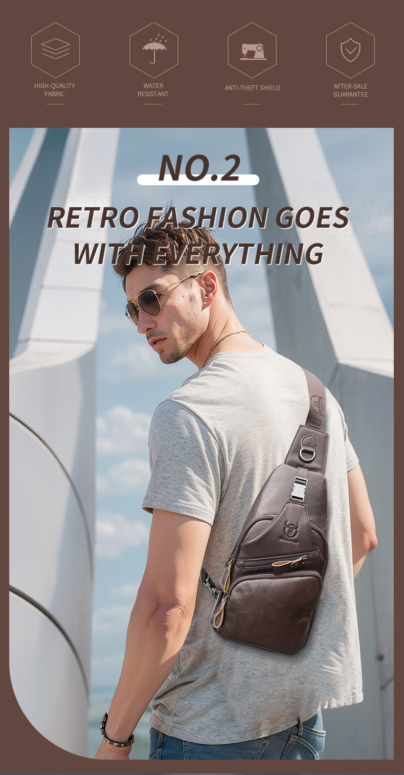 BULLCAPTAIN-Men-Multi-Pocket-Leather-Chest-Bag-Casual-Sports-Multifunctional-Large-Capacity-Crossbod-2020015
