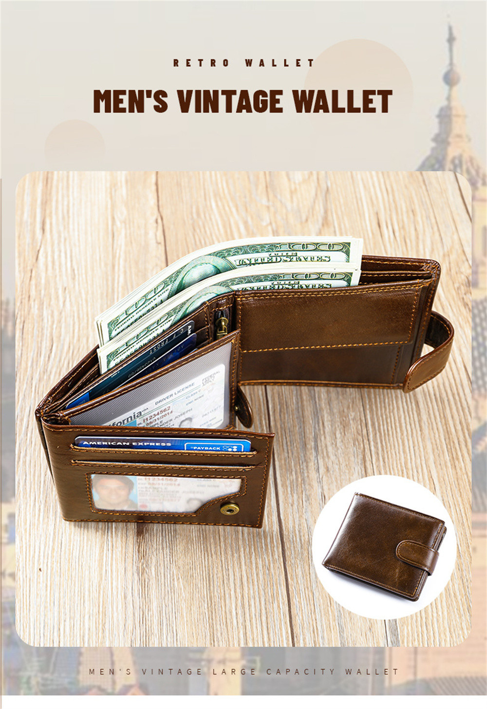 Ekphero-Mens-Retro-Genuine-Leather-Wallet-Compact-Multi-Card-Money-Clip-Multi-Slot-Anti-theft-Credit-2026471