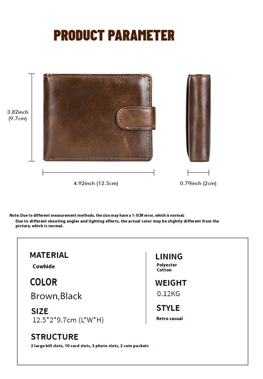 Ekphero-Mens-Retro-Genuine-Leather-Wallet-Compact-Multi-Card-Money-Clip-Multi-Slot-Anti-theft-Credit-2026471
