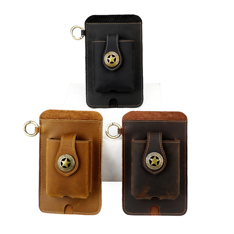 Ekphero-Mens-Vintage-Genuine-Leather-Belt-Bag-Multifunctional-Waist-Bag-with-Key-Hook-Mobile-Phone-B-2023526