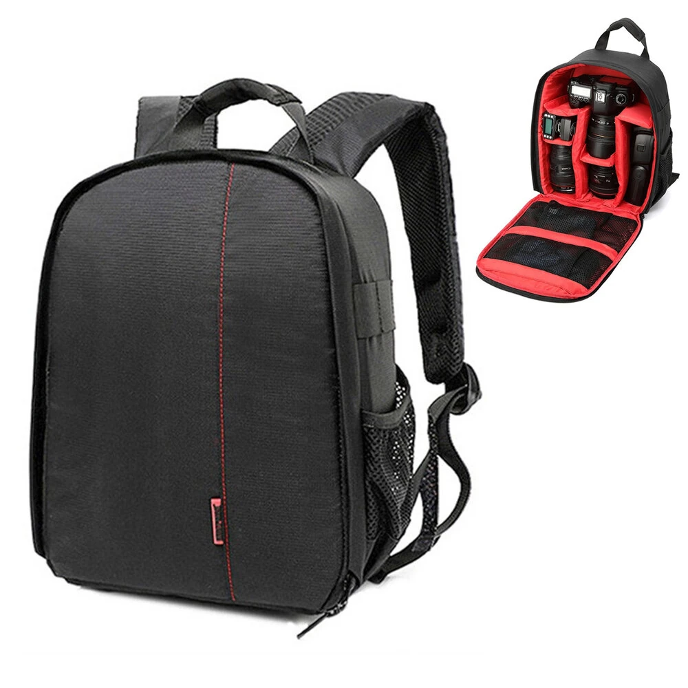 (image for) Multifunctional Detachable Professional Camera Bag Travel Video Digital Camera Waterproof Backpack Outdoor Photo Storage Bag Case